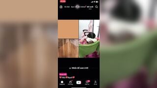 Trả kèo Tiktok, Lấy lồn Kẹp Son trên live