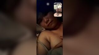 Call video chat sex sục cặc show hàng xoa vú với e rau sinh viên năm nhất xinh dăm #3