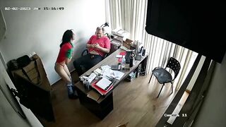 Hack cam văn phòng giám đốc phát hiện giám đốc địt nhau vs e thư kí xinh hằng ngày #1