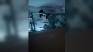 Quay lén cặp sinh viên phòng bên địt nhau