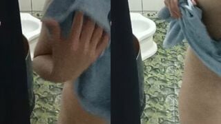 Quay lén chị họ đang tắm 2