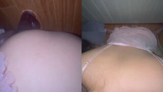 Đang thủ dâm bằng sex toy thì dượng nhét cặc vào mồm