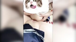 Mấy bà vợ thật biết cách giỡn gặp nhau là lấy vú cọ vào lồn nhau rồi về cho chồng đụ.