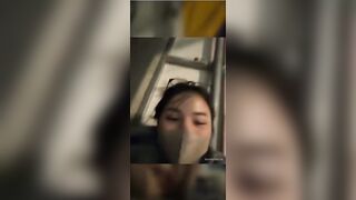 E teen dâm đãng tăng ca,sáng thì làm nvvp ngoan ngoãn tối lại xách lồn ra đường show