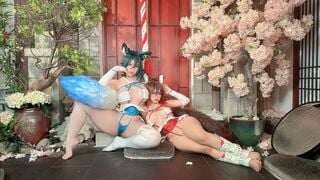 Sayo Momo cosplay Tingyun and Yukong - HonkaiStar Rail