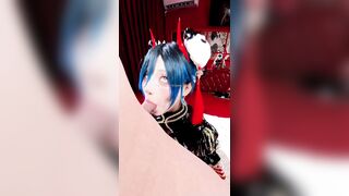 Em Yuumeilyn cosplay xg ngồi sục cặc bú cu a cho a đụ trần xuất trong sướng tê lồn