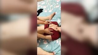 Địt chị máy bay hàng xóm chồng chán làm c sướng liên tục ngửa cổ nhắm mắt rên rỉ