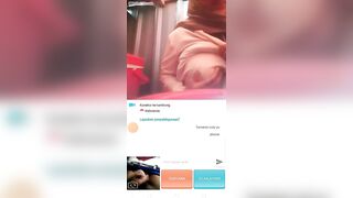Chat sex trên OmeTV gạ các em teen Indo ngực khủng show hàng #2