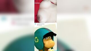 Chat sex trên OmeTV gạ các em teen Indo ngực khủng show hàng #3