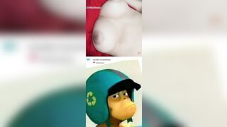 Chat sex trên OmeTV gạ các em teen Indo ngực khủng show hàng #3