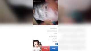 Chat sex trên OmeTV gạ các em teen Indo ngực khủng show hàng #6