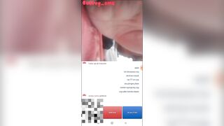 Chat sex trên OmeTV gạ các em teen Indo ngực khủng show hàng #7
