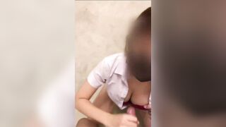 Được Em Đồng Nghiệp Vú To Dâm Đãng Sục Cặc Cho Bắn Đầy Lên Vú Em