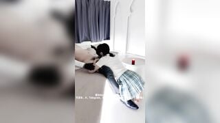 Em teen bím múp vú bự dâm đãng bị a bạo dâm hành hạ huấn luyện làm slave #4