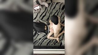 Địt em hầu gái dâm xinh vú to lồn khít bắn tinh đầy mồm