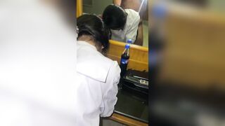 Bé học sinh 2k10 đi học về chưa tới nhà đã bị anh người yêu dắt vào nhà nghỉ đụ.