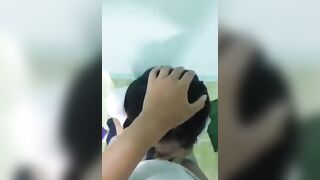 Tập tành có người yêu em học sinh 2k10 bị người yêu bắt bú cặc đụ luôn ở nhà nghỉ.