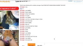 Hai em show vú cho trai lạ trên Omegle