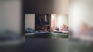 Clip kĩ niệm của cặp đôi sinh viên trẻ vú bự ở trọ sống cùng nhau ngày nào cũng đụ