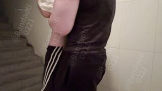 Huấn luyện nhỏ e họ dâm làm slave nữa đêm dắt e ra cầu thang địt doggy e public #3