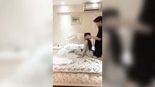 “Thằng người yêu em cặc yếu lắm để anh thay nó địt em đêm nay nhé”