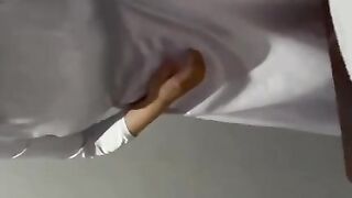 Áo dài vú to đít bự