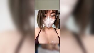 Full 25 phút, E Sinh viên ở trọ, Vú to Lồn rậm Kính Cận Móc Lồn Thủ dâm live sex rên