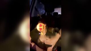 Dượng lo lái xe đi bóp vú con hoài