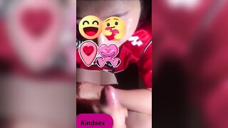Giữa đường dừng xe bắt bạn thân bú cu