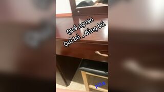 xả nứng gấp cho pé sv năm 2 quá tình củm - phần 1