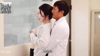 JDSY 454 Big breasted Female Boss Who Is Breastfeeding Gets  By Two Yui Xin