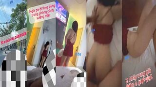 Checker Pita em sinh viên PT 2k6 m7 khoái sưu tầm váy ngủ phần 1