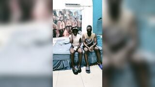 Mấy e teen sang cam kiếm tiền ngày nào cũng bị bắt live cho phi đen dã nát lồn #5