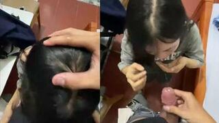 Dí Đầu Vào Cu Vừa Bú Vừa Khóc Nấc Vì Nghẹn Tinh Trùng