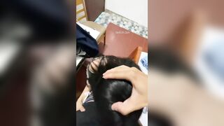 Dí Đầu Vào Cu Vừa Bú Vừa Khóc Nấc Vì Nghẹn Tinh Trùng