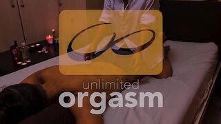 Real Masseuse Gets Fucked after Making me Hard - Unlimited Orgasm