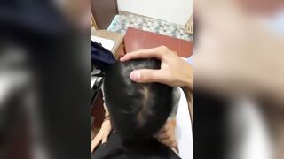 Em gái đang học bài anh họ lại bắt bú cu trả bài