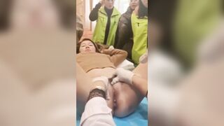 Cô gái trở thành "công cụ dạy học" cho sinh viên Y