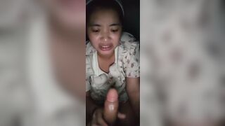 Đêm nào em cùng đòi bú cu xong mới chịu đi ngủ