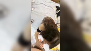 Mày tha cho tao đi & Em họ ở nhà chỉ mặc quần lót bị thằng anh đè địt  😈