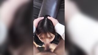 “Thôi không bú nữa đâu” mak vẫn bị tg a họ ấn đầu vào nhấp #8