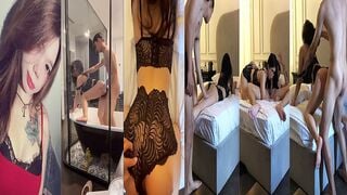 Full clip sex em Ngọc Hân bị bạn trai nắm tóc doggy cực mạnh 7