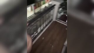 Nữa đêm dắt em họ vú to ra ban công đụ cho mát