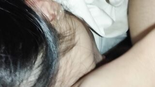 E Trang trốn người yêu đi bú cặc trai lạ