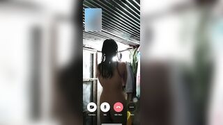 Call với em gái nứng lấy cây bàn chải thủ dâm P2