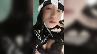Huyền Trang Vú Khủng Thủ Dâm Rõ Mặt 2