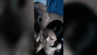 Đã ngại che mẳ rồi còn bắt bú cu quay clip chó chết