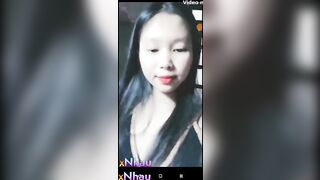 Tuyết lệ chat sex cùng ny