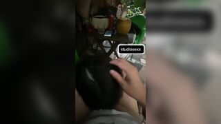Đi uống cà phê nứng cặt bắt chị chủ quán bú cu tại bàn