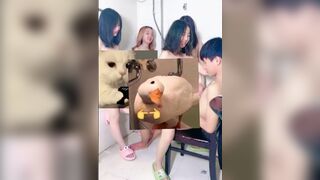 Thanh niên số hưởng đc hội bạn thân 4 em gái chưa lông cho djt free